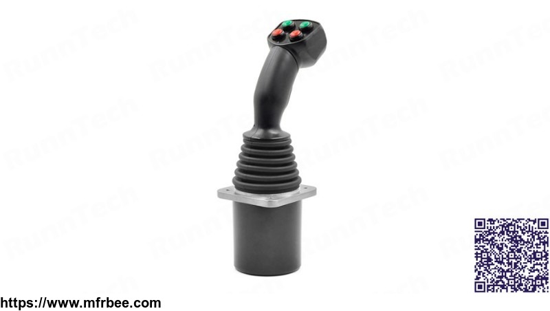 runntech_multifunctional_grip_24vdc_input_joystick_x_y_axis_with_10vdc_analog_output