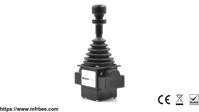 runntech_single_axis_spring_return_joystick_0_10v_proportional_output_in_each_direction