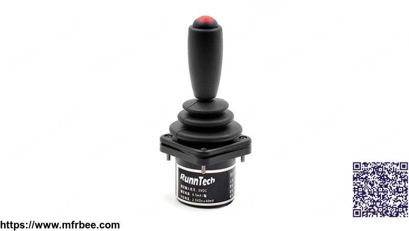 runntech_dual_axis_hall_sensor_finger_positioning_joystick_with_1_momentary_pushbutton