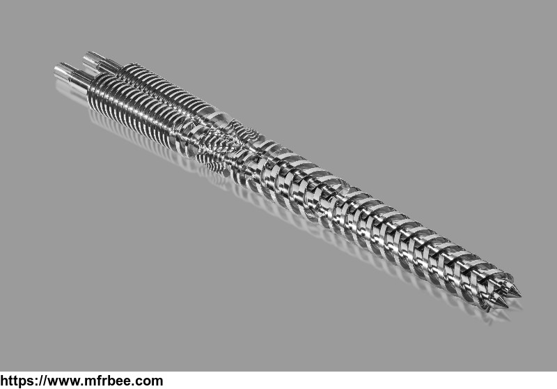 conical_twin_screw_and_barrel_for_pvc_pipe