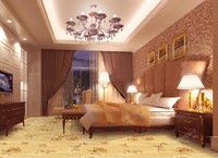 more images of Rich floral and layers pattern nylon printed carpet for hot sales