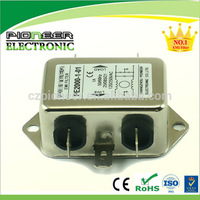 more images of PE2000-6-01 6A 120/250VAC LED light ac emi power filter
