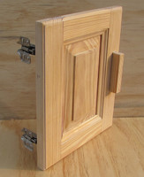 more images of American Pine cabinet door