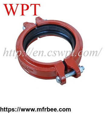 wpt_flexbile_coupling_ductile_iron_grooved_couplings_and_fittings_for_sprinkler_fire_fighting_system