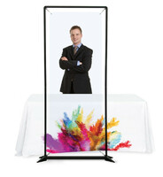 more images of Banner Shield Small | Hybrid Tension Banner Stand