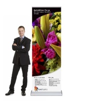 High-Quality Retractable Banner Stand | Quicksilver Pro 31 Banner Stand