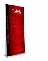 Purchase This Space Dual 39 Double-Sided Retractable Banner Stand | Banner Stand Pros