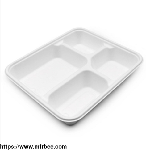 4_compartment_meal_tray_recyclable_sustainable_biodegradable_freezer_safe_wholesale_sugarcane_bagasse