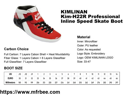 2020_new_kimlinan_kim_h22r_professional_inline_speed_skate_boot