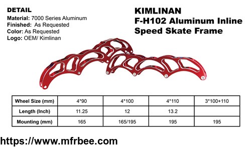 high_quality_new_professional_kimlinan_f_h102_aluminum_inline_speed_skate_frame_wholesale