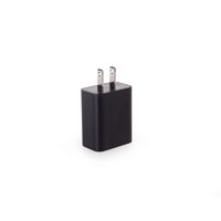 Black cheap smart portable oem small fast phone charger