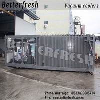 Agriculture vegetable Vacuum cooling machine fast pre-cooler germany technology