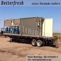 Refrigeration rapid cooling vacuum coolers precoolers