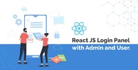 more images of React JS Login Panel with Admin and User