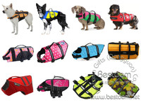 Dog pets life jackets flotation vests from BESTOEM