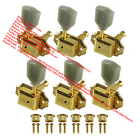 more images of Guitar Semi closed Tuners Tuning Key Pegs Machine Head 1 Sets for Acoustic and Electric Guitar