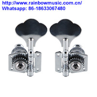 Opened Electric Bass Guitar Tuning Pegs Machine Heads Tuners For Bass Free shipping