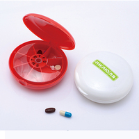 7-cases round pill box(KL-9001)