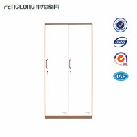 more images of Almirah cloth modern 2 door clothes steel wardrobe for sale