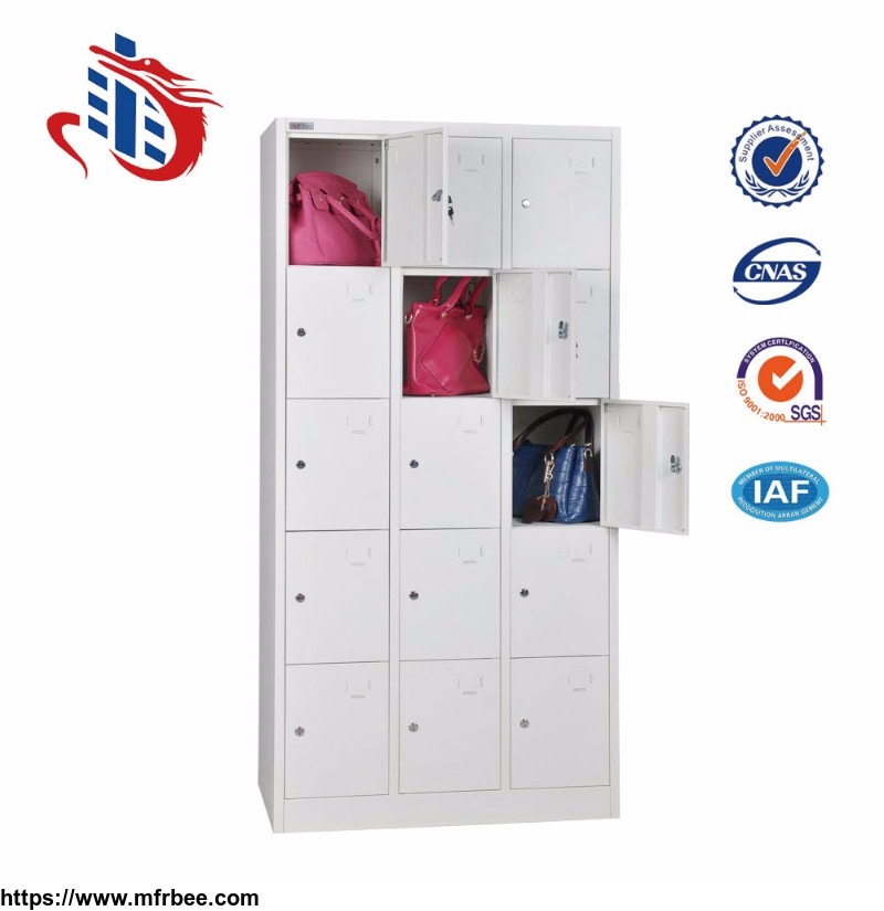 5_tier_15_door_storage_locker_metal_cube_storage_locker_steel_locker
