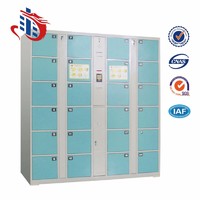 24 Doors Electronic Storage Cabinet Coin Locker