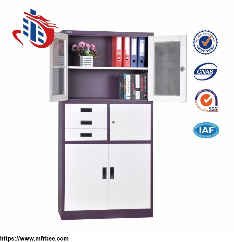 hot_sale_3_open_doors_office_cold_steel_file_cabinet_with_3_drawers