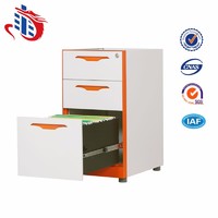 more images of salon used steel cabinet/colorful handle metal cabinet
