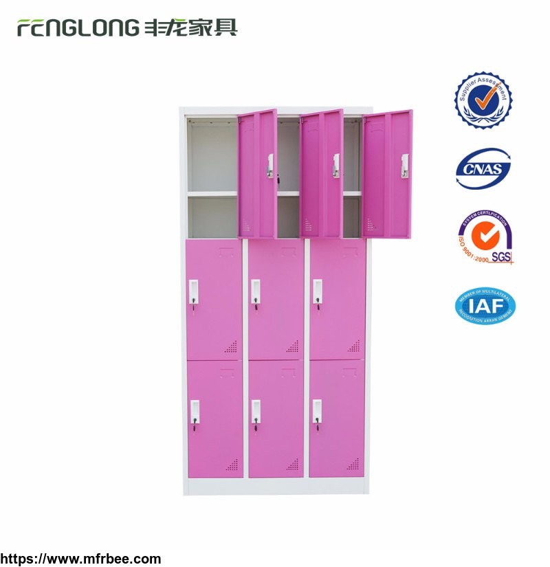 layered_fashion_metal_with_9_door_steel_locker_for_sale