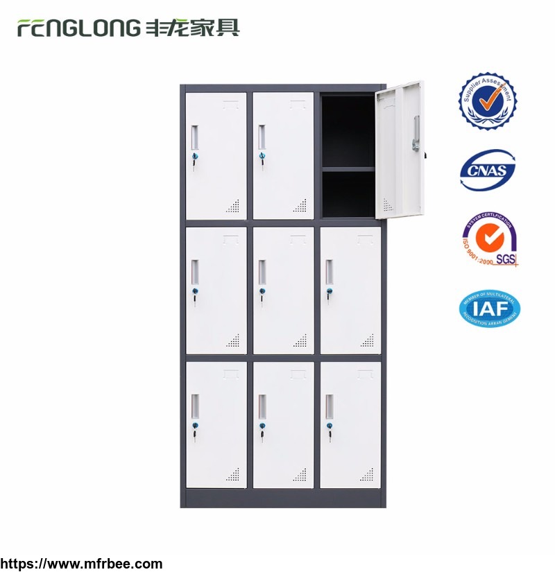 9_compartment_staff_personal_steel_locker