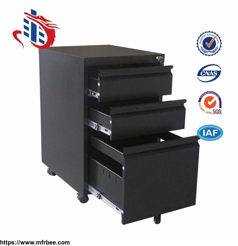 office_equipment_a4_file_cabinet_3_drawer_mobile_pedestal