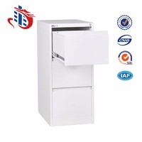 more images of 3 drawers Aluminum alloy clasp hands steel file cabinet