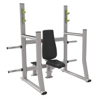 fitness equipment olympic seated bench / free weight bench/Commercial gym equipment
