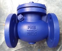 more images of DIN PN10/16 Flange type metal seat-- Swing check valve