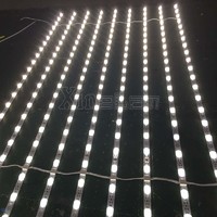LED backlit light box LATTICE linear rigid LED light bar