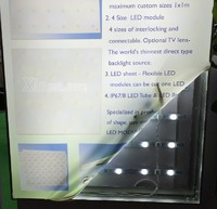 more images of LED backlit light box LATTICE linear rigid LED light bar