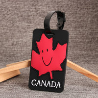more images of Canada Maple Leaf PVC Luggage Tag