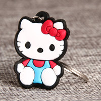 Custom Hello Kitty PVC Keychain