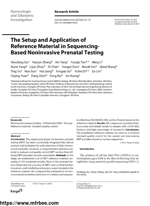 the_setup_and_application_of_reference_material_in_sequencing_based_noninvasive_prenatal_testing