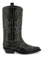 Ganni Embroidered Western Boots| Milan Fashionista