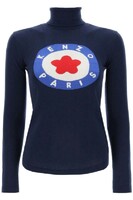 Kenzo Target Wool Turtleneck Sweater | Milanfashionista