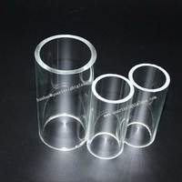 Clear Big Diameter Transparent Glass Tube