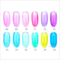 more images of Glass Nail Gel Polish Color Painting Gradual Changing Nail Decoration
