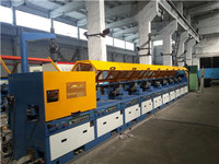 Straight type low carbon steel wire drawing machine