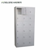 Good market office furniture 15 door steel locker /dressing room clothes cabinet