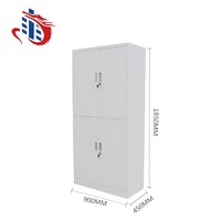 Cheap metal storage cabinet locking and industrial metal storage cabinets with 4 door steel cabinet
