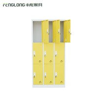 Luoyang FENGLONG industry colorful 9 door storage portable locker for the sale