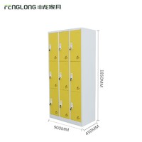 more images of Luoyang FENGLONG industry colorful 9 door storage portable locker for the sale