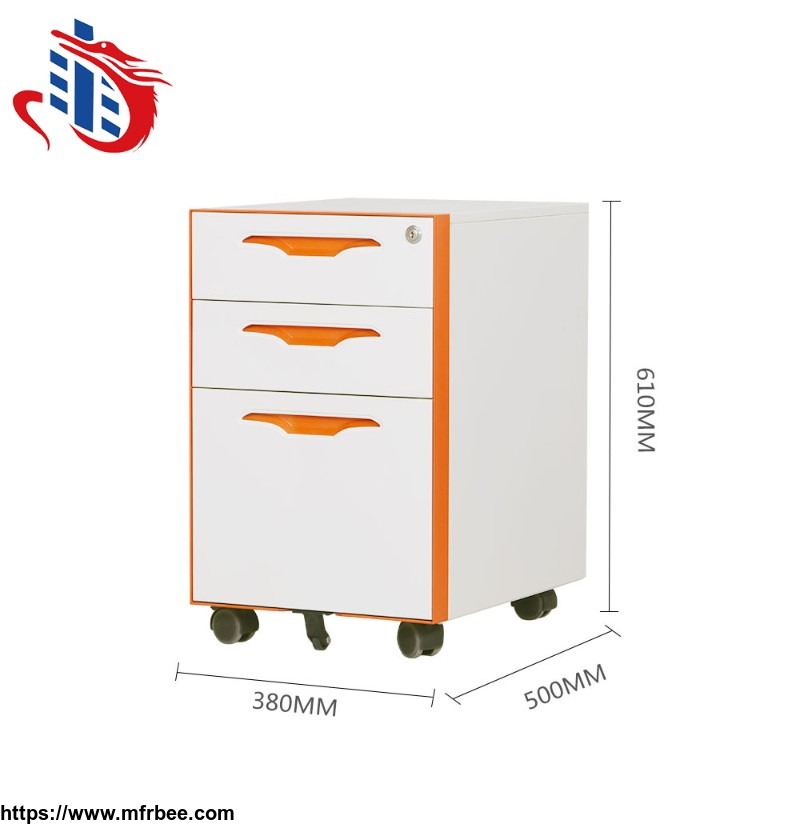 cheap_metal_storage_movable_file_cabinet_3_drawer_mobile_pedestal_cabinet