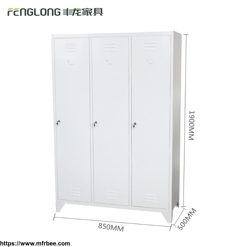 china_manufacturer_hot_sale_3_door_steel_wardrobe_cabinet