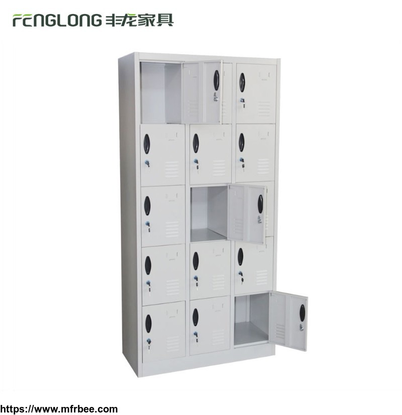 simple_design_commercial_furniture_steel_15_doors_almirah_locker
